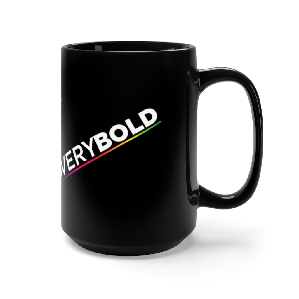 So Very Bold Black Mug15oz