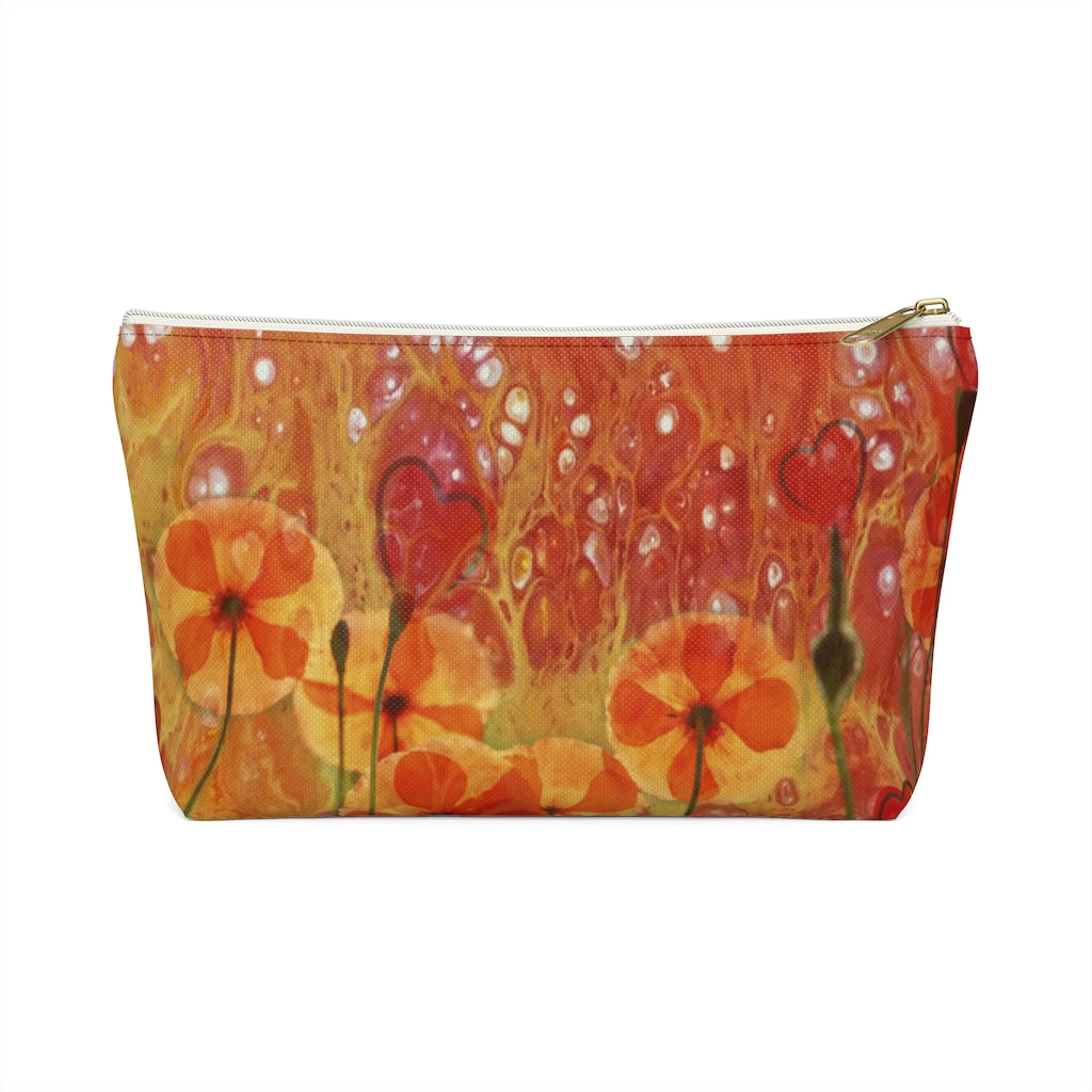 Love Blooms Small Accessory Pouch