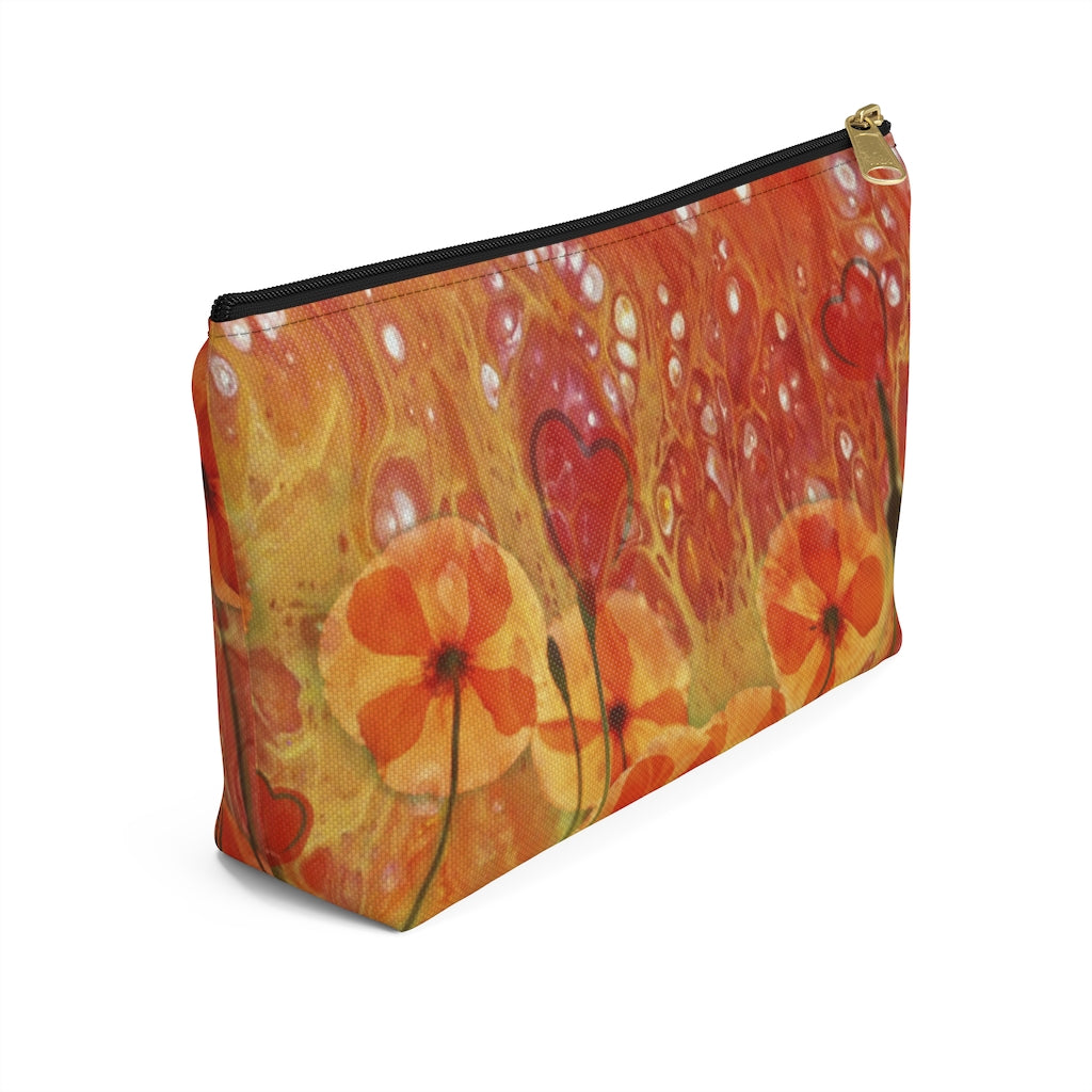 Love Blooms Small Accessory Pouch