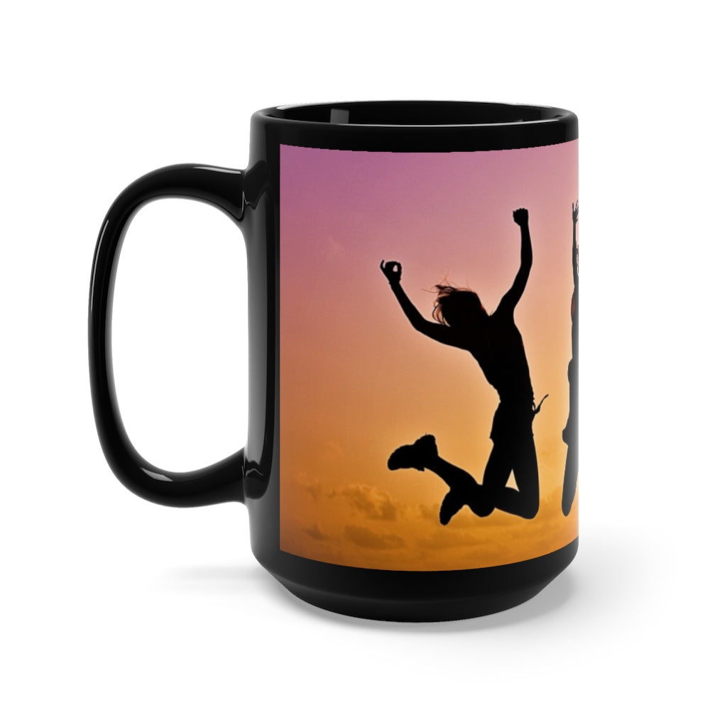 My Favorite Day Black Mug 15oz