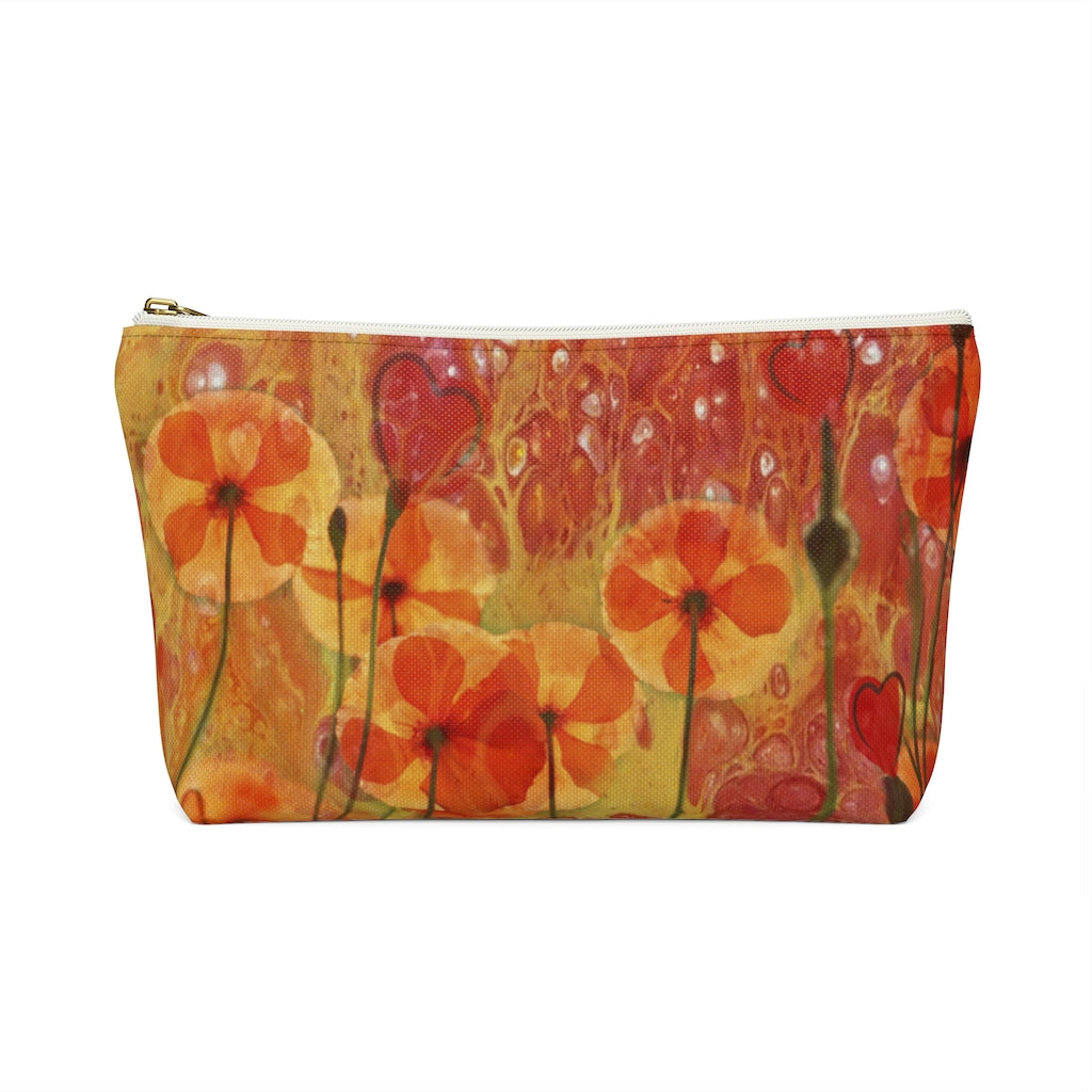 Love Blooms Small Accessory Pouch